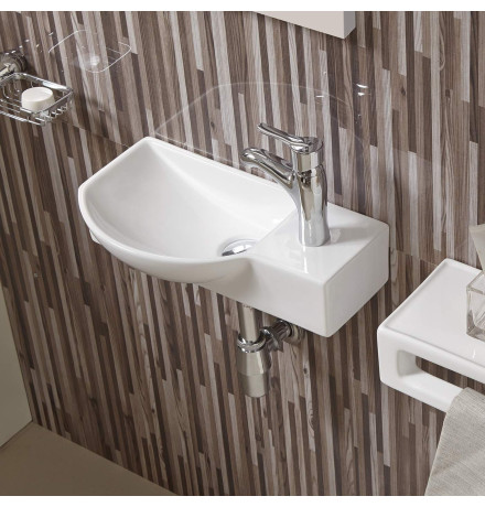Умывальник  WeltWasser WW Aisbach 7950 GL-WT R (10000008693)   правый