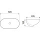 Умывальник  WeltWasser WW Deilbach 6039 (10000004608)   