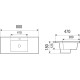 Умывальник  WeltWasser WW Deilbach 7505 (10000004625)   