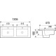 Умывальник WeltWasser WW Deilbach 7506-1202  (10000003906)   