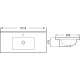 Умывальник WeltWasser WW Deilbach 7517-100  (10000005586)   