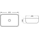 Умывальник WeltWasser WW Elbach 2143P M805  (10000004554) 