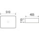 Умывальник WeltWasser WW Elbach 2178 MB  (10000004509)  матовый
