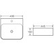 Умывальник  WeltWasser WW Elbach 2237  (10000004580) 