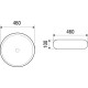 Умывальник WeltWasser WW Elbach 3062  (10000003868) 