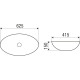 Умывальник WeltWasser WW Elbach 3077  (10000004564) 