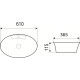 Умывальник WeltWasser WW Elbach 3203  (10000003858) 