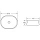Умывальник WeltWasser WW Elbach 32100  (10000004571) 