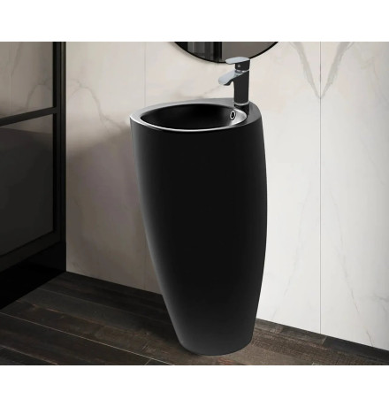 Умывальник WeltWasser WW Leerbach 3838 MT-BL (10000013333)  напольный