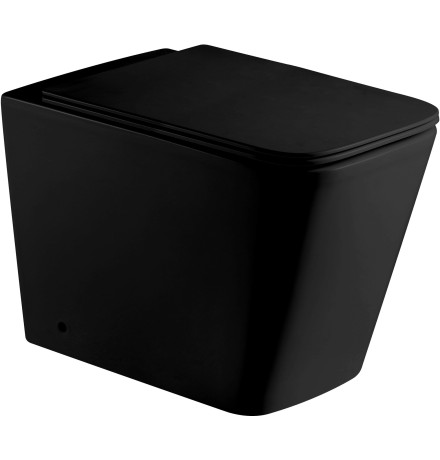 Приставной унитаз WeltWasser Gelbach 002 MT-BL (10000003698)