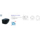 Подвесной унитаз WeltWasser Merzbach 041 XL MT-BL (10000008269)