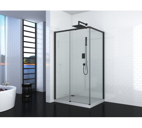  Душевой уголок Cerutti VITO110B-L (110x80)