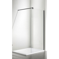 Душевая стенка Adema Реген Блэк-120 Walk-in прозрачное стекло (000001367)