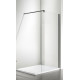Душевая стенка Adema Реген Блэк-120 Walk-in прозрачное стекло (000001367)