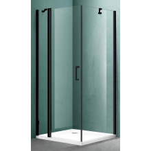  Душевой уголок Adema Сканди Блэк / Scandi Black 90x90 прозрачное стекло/ профиль черный (000001361)