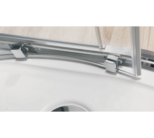 Душевой уголок Adema Glass Line 100x90 тонированное стекло (УТ0000112)