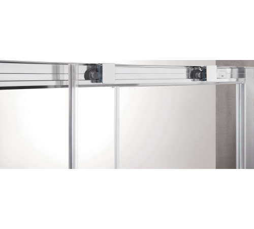 Душевой уголок Adema Glass Line 100x90 тонированное стекло (УТ0000112)