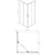 Душевой уголок Adema Glass Line Vierkant 100x100 прозрачное стекло (000001157)