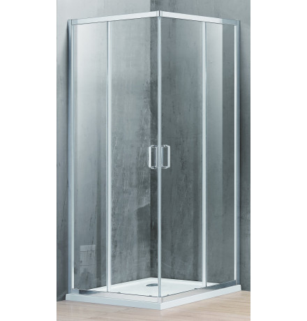 Душевой уголок Adema Glass Line Vierkant 80x80 прозрачное стекло (000001190)