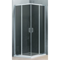 Душевой уголок Adema Glass Line Vierkant 80x80 тонированное стекло (000001400)