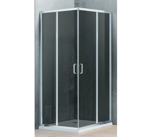 Душевой уголок Adema Glass Line Vierkant 80x80 тонированное стекло (000001400)
