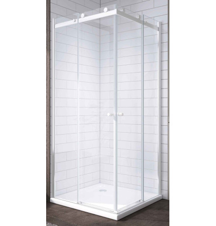 Душевой уголок Adema Слайд Виеркант / Slide Vierkant 100x100 прозрачное стекло / хром (УТ0000116)