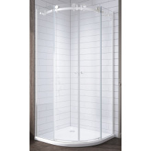 Душевой уголок Adema Слайд / Slide 90x90 прозрачное стекло / хром (УТ0000118)