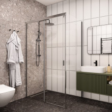  Душевой уголок Cerutti Marbella 120 левый