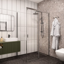  Душевой уголок Cerutti Marbella 120 правый