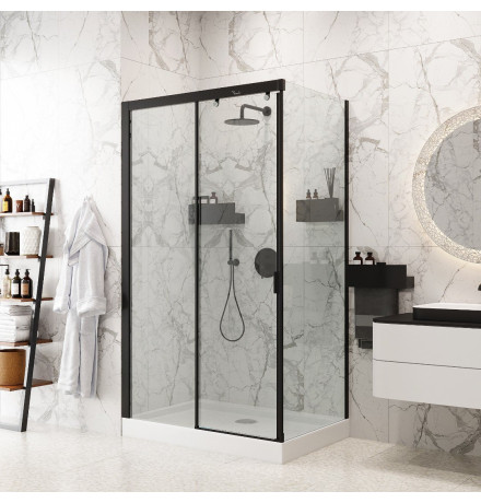  Душевой уголок Cerutti Marbella 120B левый