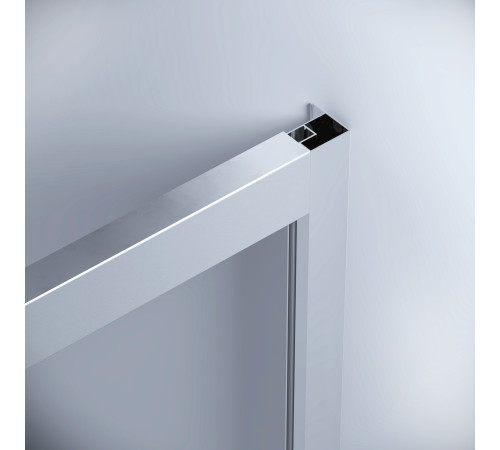 Душевой уголок Domani-Spa Shape 2 99 без поддона (DS04Sp99(2)L0Cl00.Chrome)