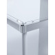 Душевой уголок Domani-Spa Shape 2 99 без поддона (DS04Sp99(2)L0Cl00.Chrome)