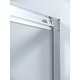Душевой уголок Domani-Spa Shape 2 99 без поддона (DS04Sp99(2)L0Cl00.Chrome)