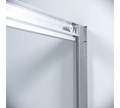 Душевой уголок Domani-Spa Shape 2 99 без поддона (DS04Sp99(2)L0Cl00.Chrome)