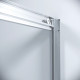 Душевой уголок Domani-Spa Shape 2 99 без поддона (DS04Sp99(2)L0Cl00.Chrome)