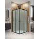 Душевой уголок Domani-Spa Shape 2 99 без поддона (DS04Sp99(2)L0M00.Gt-Black)