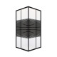 Душевой уголок Domani-Spa Shape 2 99 без поддона (DS04Sp99(2)L0St00.Gt-Black)
