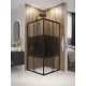 Душевой уголок Domani-Spa Shape 2 99 без поддона (DS04Sp99(2)L0St00.Gt-Black)