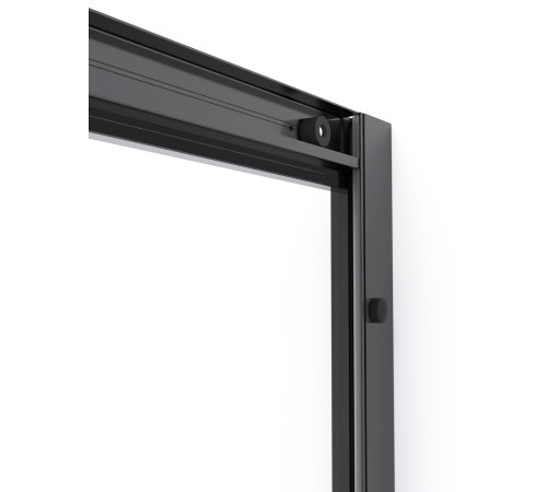 Душевой уголок Domani-Spa Shape 2 99 без поддона (DS04Sp99(2)L0St00.Gt-Black)