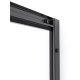 Душевой уголок Domani-Spa Shape 2 99 без поддона (DS04Sp99(2)L0St00.Gt-Black)