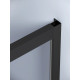 Душевой уголок Domani-Spa Shape 2 99 без поддона (DS04Sp99(2)L0St00.Gt-Black)