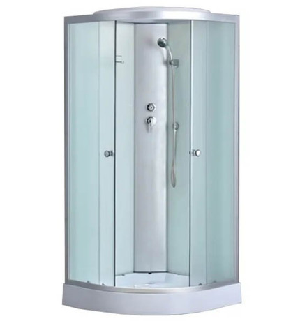 Душевая кабина ODA 8420NM 90x90 матовое стекло / хромированный профиль