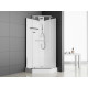 Душевая кабина ODA H901 90x90 стекла прозрачные, профиль хром
