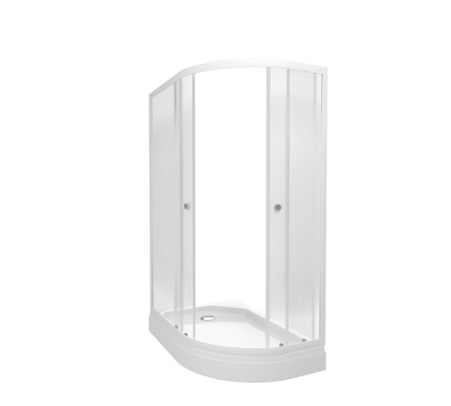 Душевой уголок Triton Коралл-Лайт А1 (градиент) 120х80 левый с поддоном (000003064)