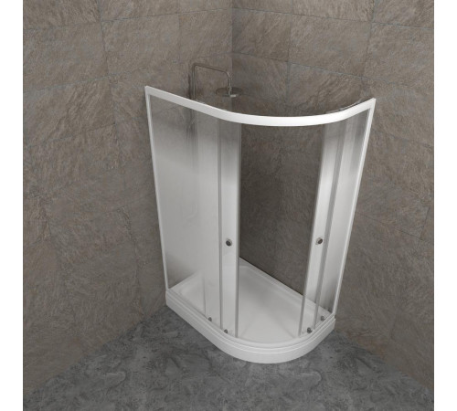 Душевой уголок Triton Коралл-Лайт А1 (градиент) 120х80 левый с поддоном (000003064)