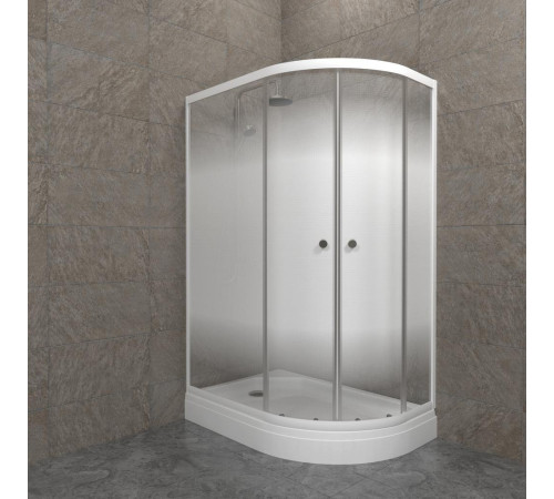 Душевой уголок Triton Коралл-Лайт А1 (градиент) 120х80 левый с поддоном (000003064)