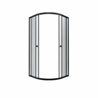 Душевой уголок Triton Альфа Блэк А1 90x90 без поддона (000001903)