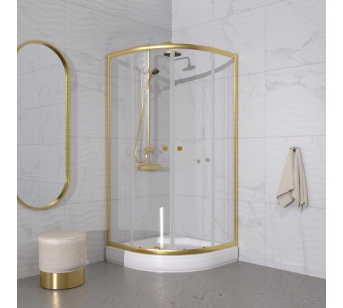 Душевой уголок Triton Альфа Голд А1 90x90 с поддоном (000003354)