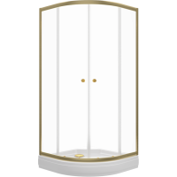 Душевой уголок Triton Альфа Голд А1 90x90 с поддоном (000003354)