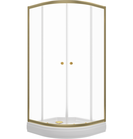 Душевой уголок Triton Альфа Голд А1 90x90 с поддоном (000003354)
